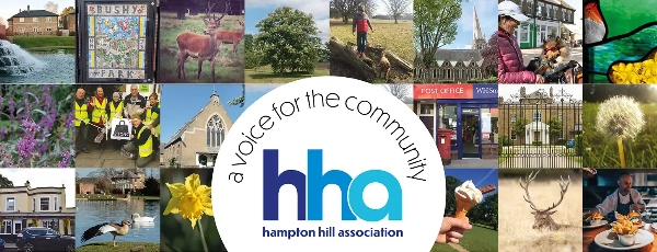 collage of community activities representing the HHA